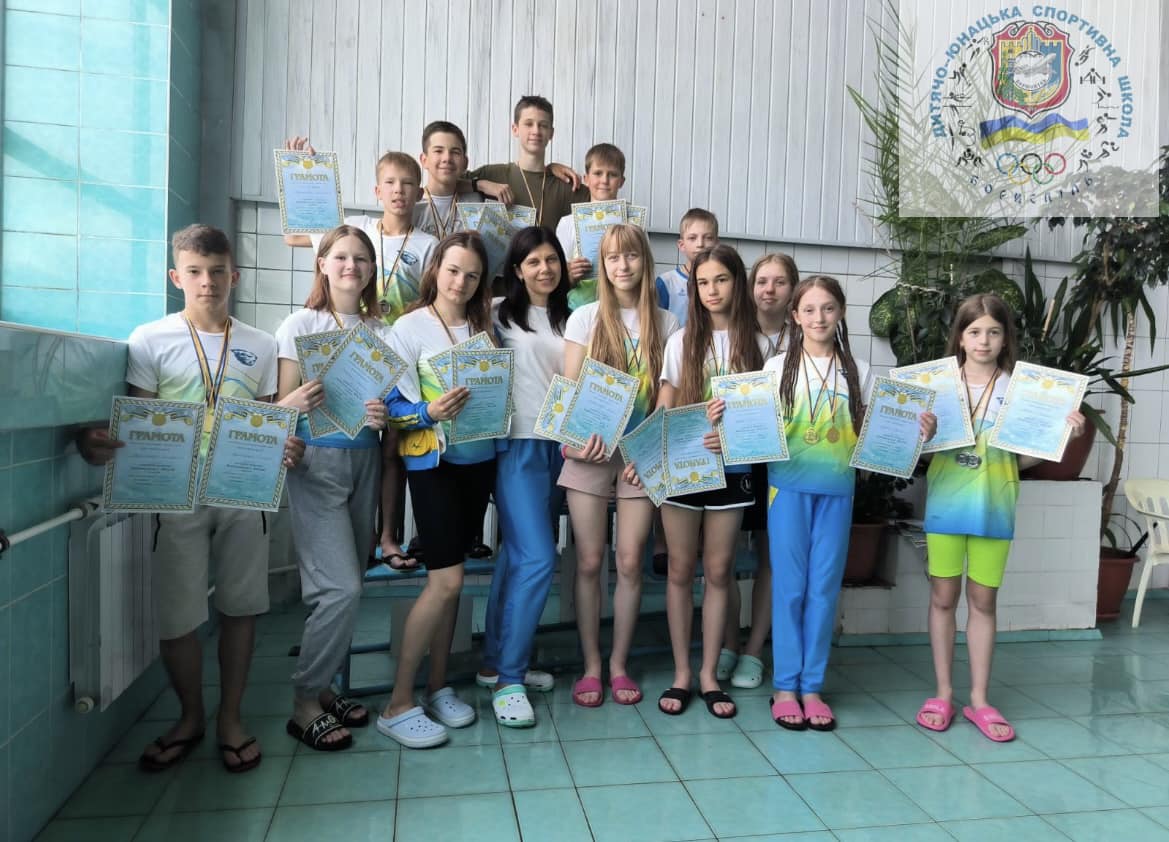 В Борисполі пройшли змагання з плавання для малечі